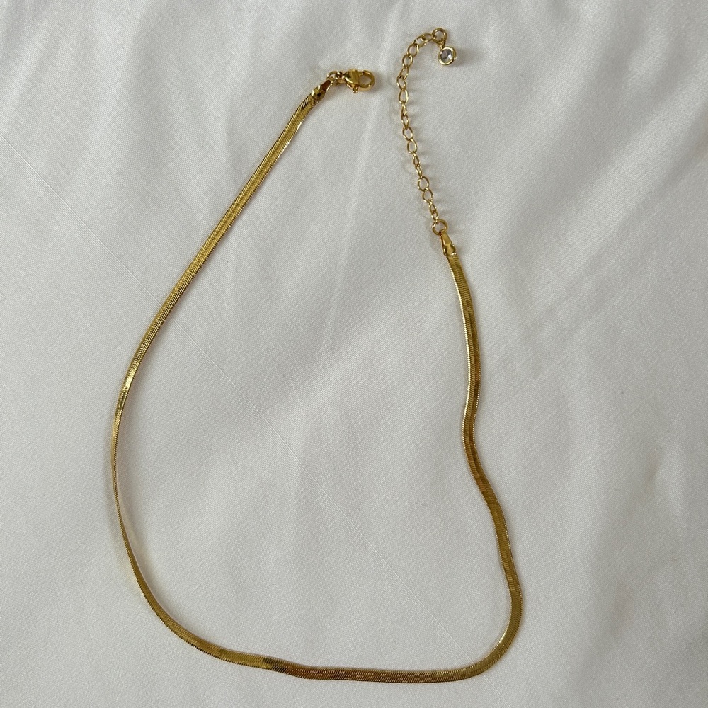 Gold necklace